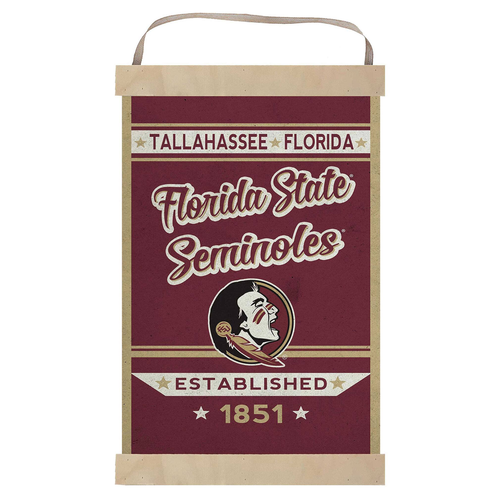 Tallahassee, Florida  
Florida State Seminoles  
Established 1851