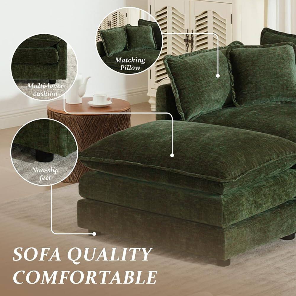 Matching Pillow  
Multi-layer cushion  
Non-slip feet  
SOFA QUALITY COMFORTABLE