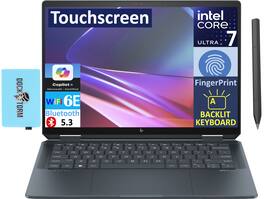 HP - Spectre x360 2-in-1 Laptop 14.0 2.8K (Intel Ultra 7-155H, 32GB LPDDR5X, 2TB PCIe SSD, Win 11 Pro) w/USB Hub - Slate Blue