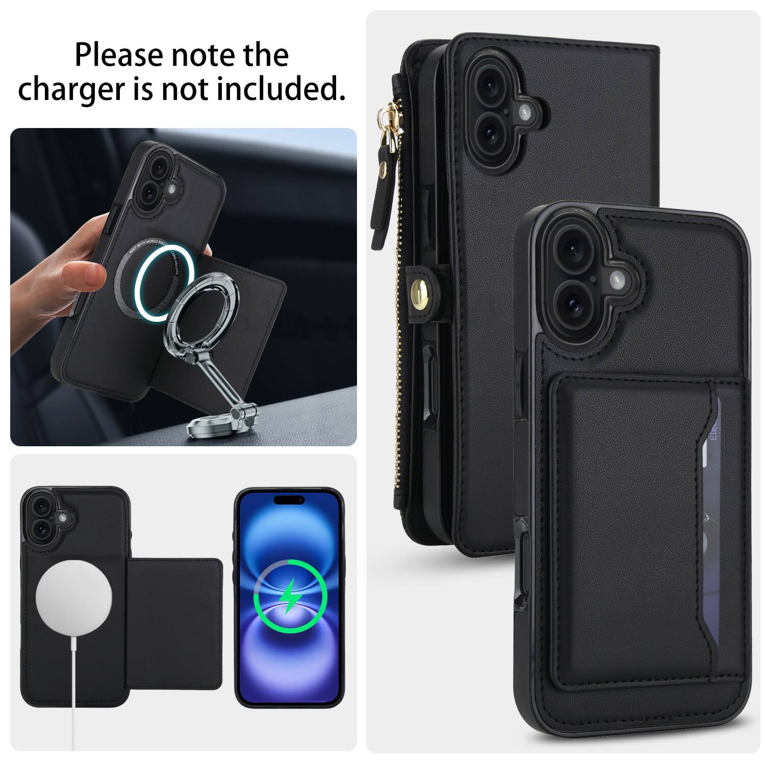 Please note the charger is not included.