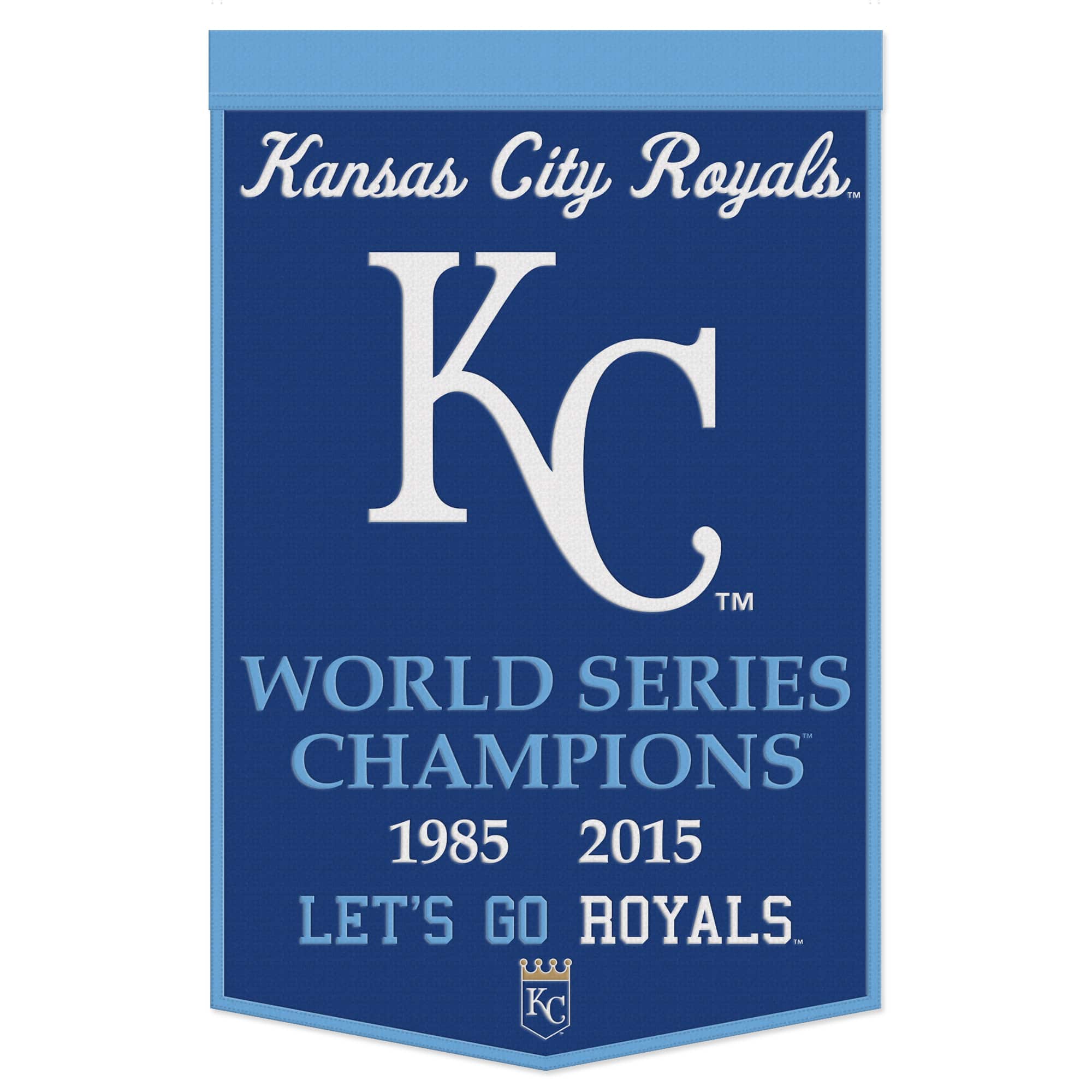 "WinCraft - Kansas City Royals 24"" x 38"" Championship Banner - Multicolor" price history on PriceWatchPro