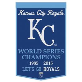 WinCraft - Kansas City Royals 24" x 38" Championship Banner - Multicolor