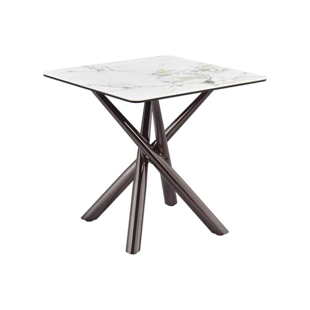 Back. Coaster Co. of America - Carvell 3-piece Square Coffee and End Table Set Mirage White - Mirage White.
