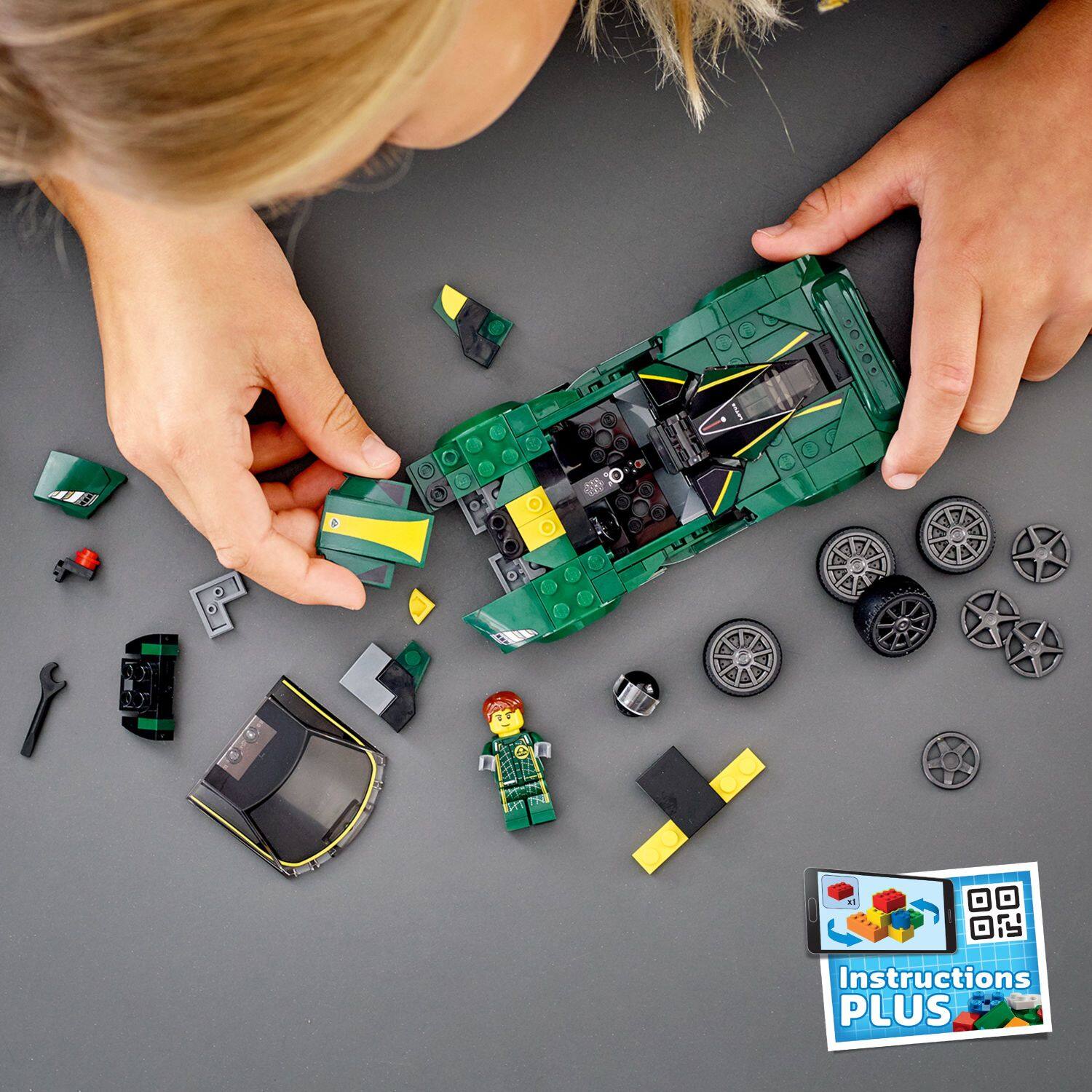 Alt View 11. LEGO - Speed Champions Lotus Evija 76907.