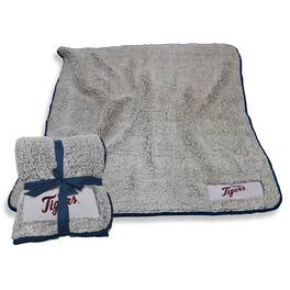 Logo Brands - Detroit Tigers 50" x 60" Frosty Fleece Team Blanket - Multicolor