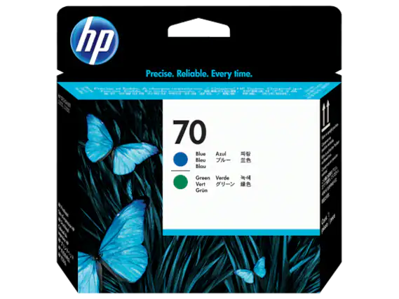hp Precise. Reliable. Every time.
70
Blue Azul Bleu Blau
Green Verde Vert Grün