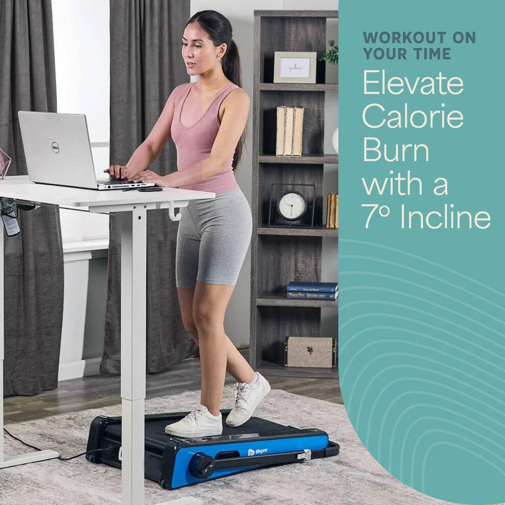 WORKOUT ON YOUR TIME  
Elevate Calorie Burn with a 7° Incline