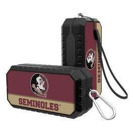 Keyscaper - Florida State Seminoles Primary Logo End Zone Water Resistant Bluetooth Speaker - Multicolor