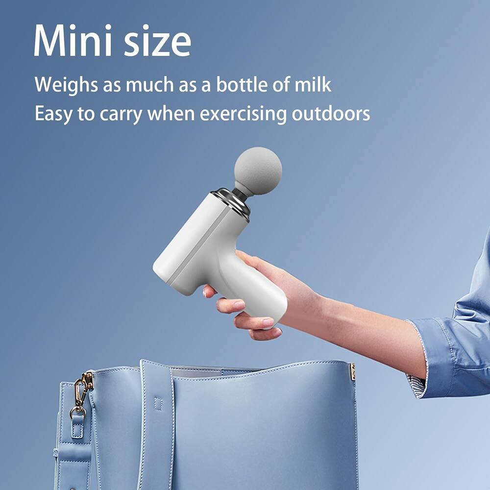 Mini size  
Weighs as much as a bottle of milk  
Easy to carry when exercising outdoors