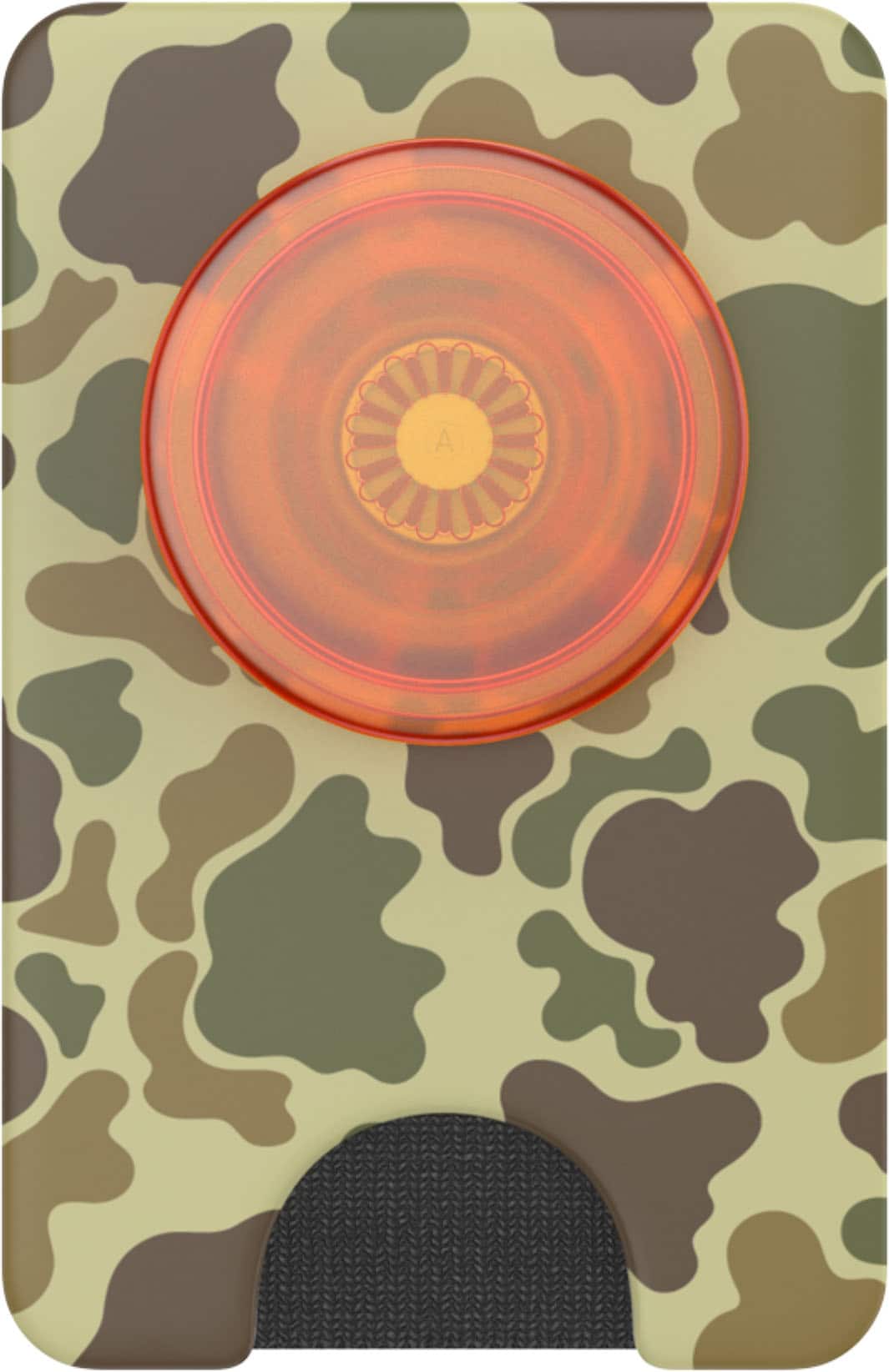 Alt View 3. PopSockets - MagSafe PopWallet+ Cell Phone Wallet & Grip, with Adapter Ring - Bruce/Camo.