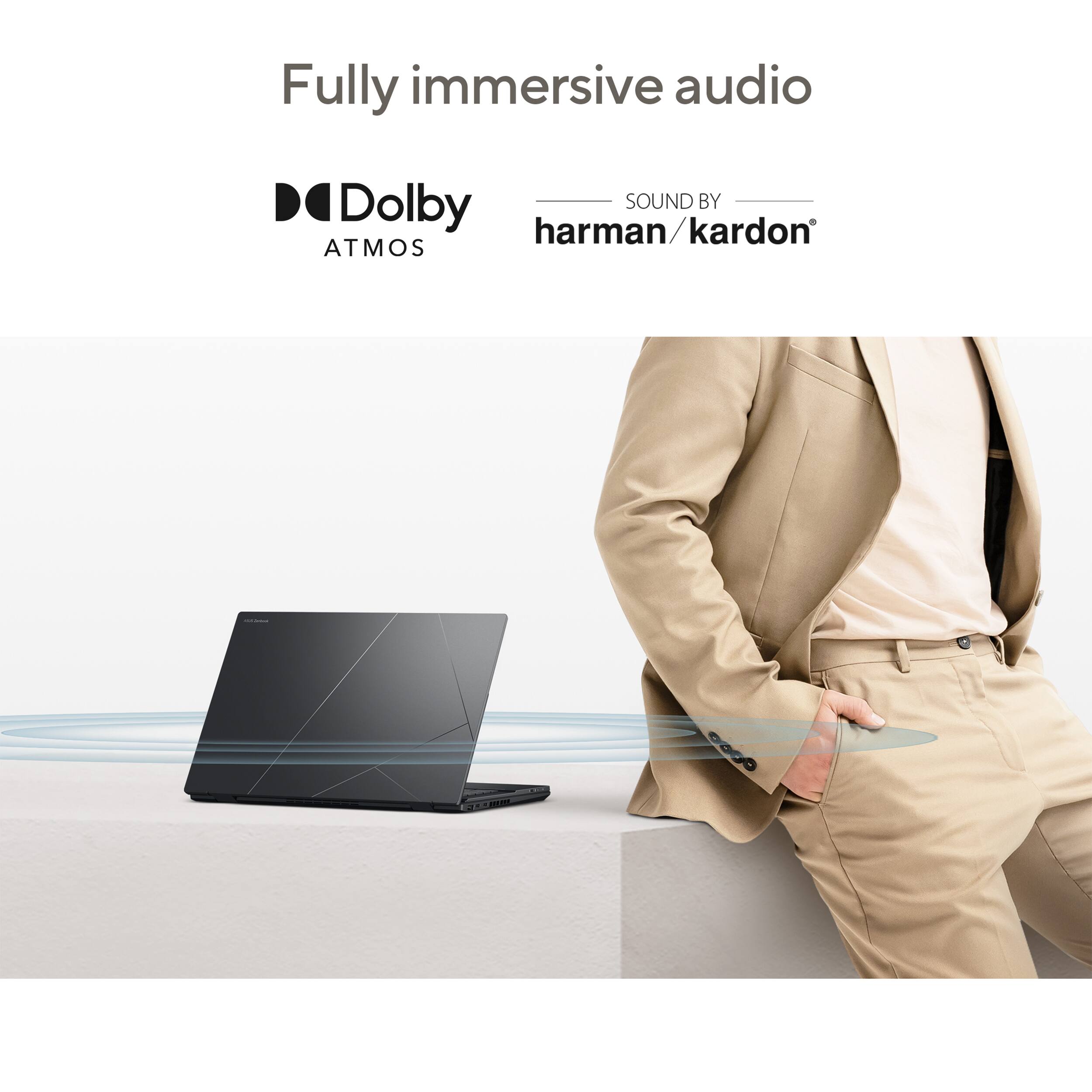 Fully immersive audio Dolby SOUND BY harman/kardon ATMOS