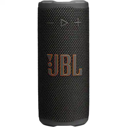 Front. JBL - Grip- Compact Bluetooth Speaker, Bold JBL Pro Sound, Ambient Light, up to 14 Hours of Playtime.