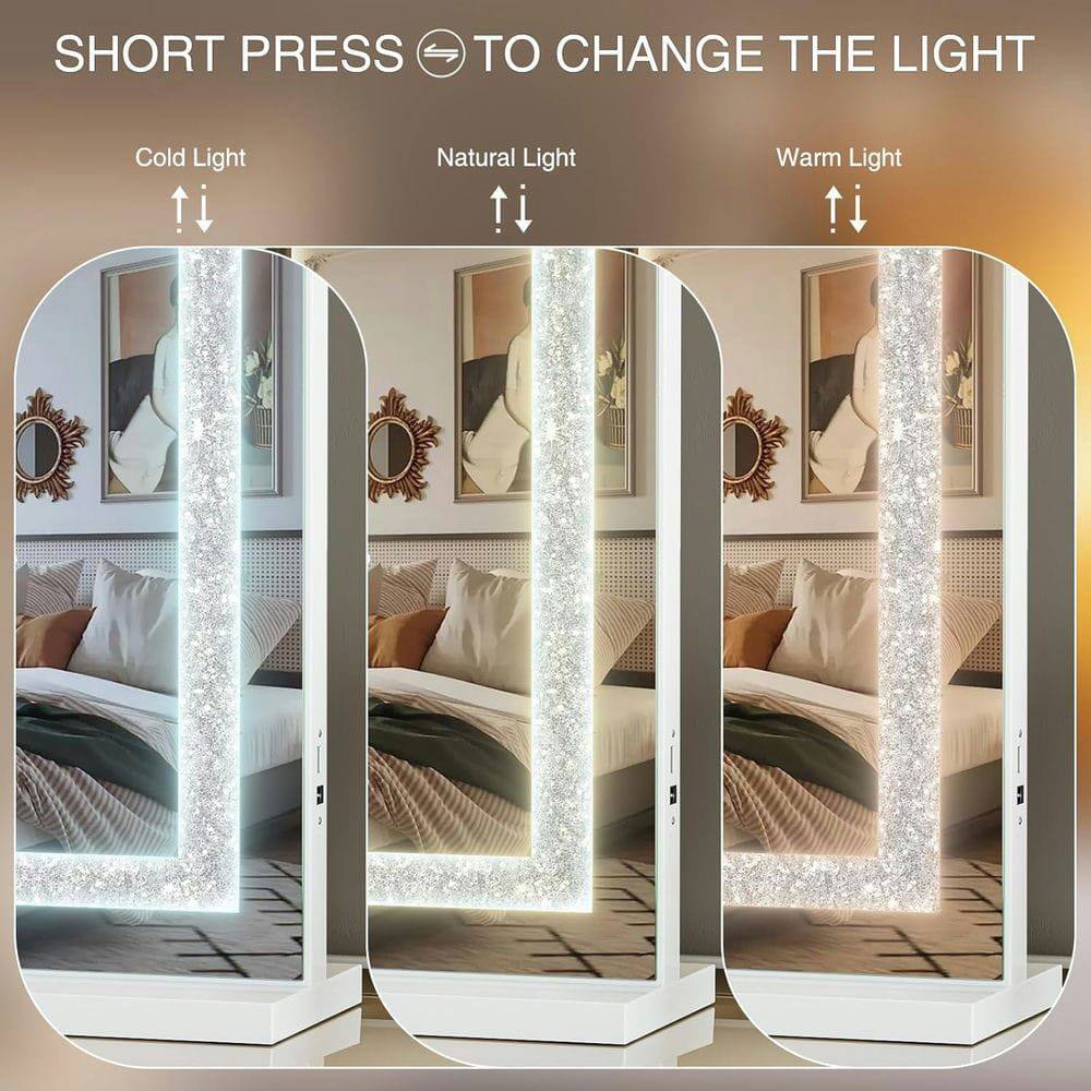 SHORT PRESS 11 TO CHANGE THE LIGHT  
Cold Light  
Natural Light  
Warm Light