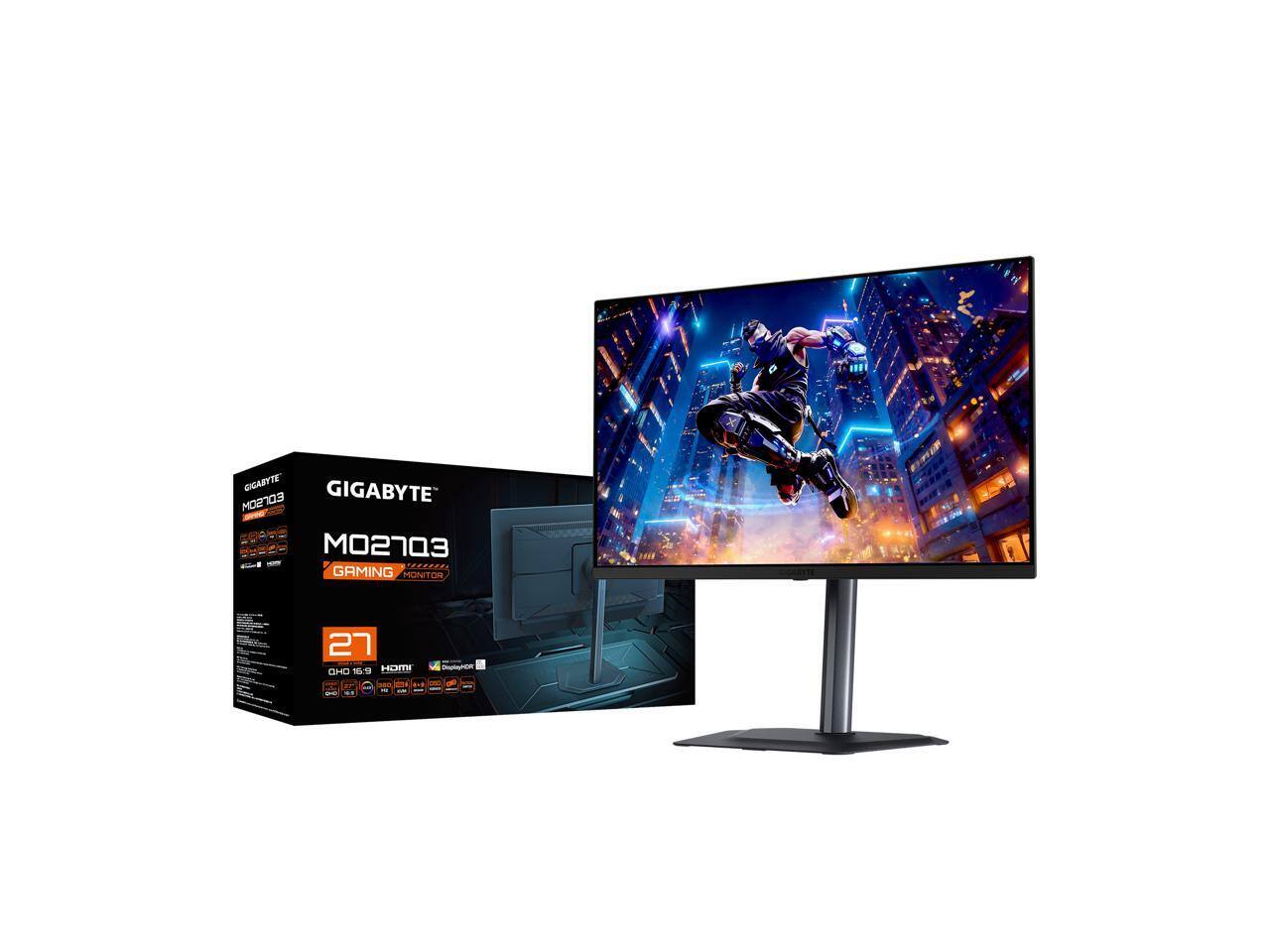 GIGABYTE M27Q3 GAMING MONITOR 27" 16:9 HDMI