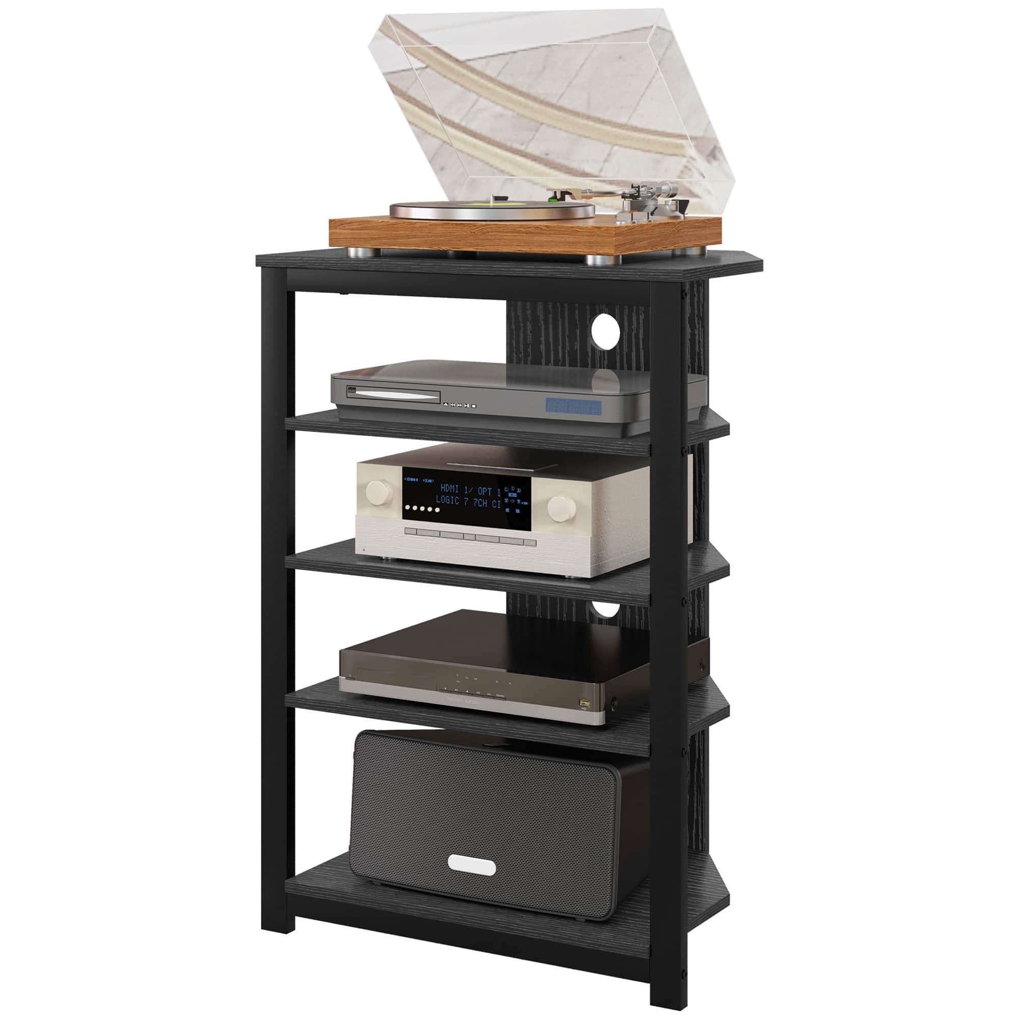 Homcom - Stand - Black