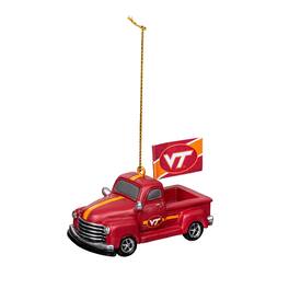 Evergreen Enterprises - Virginia Tech Hokies 3" Rally Truck Two-Piece Ornament Set - Multicolor