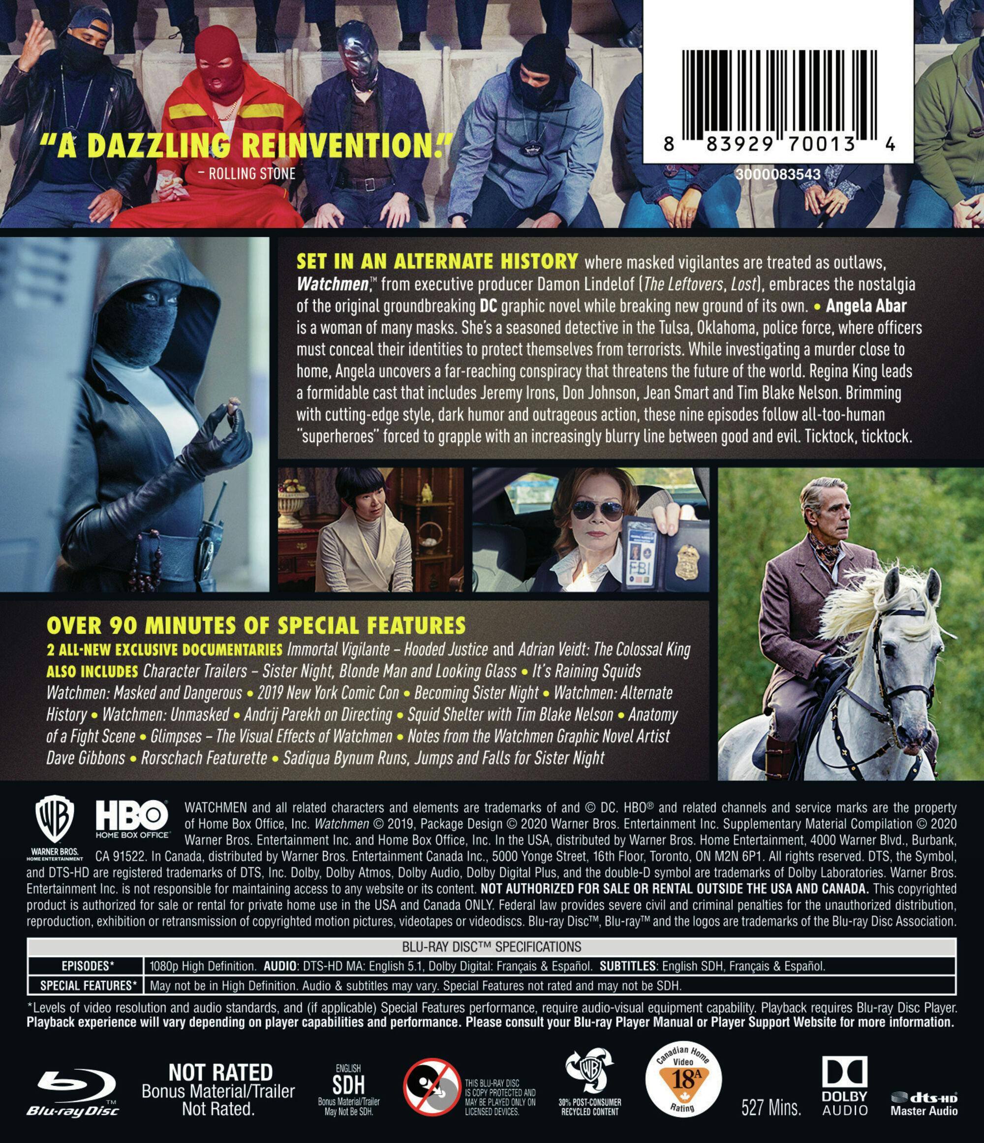 Angle. Watchmen (Box Set) [Blu-ray].