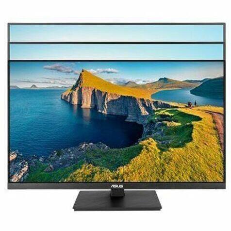 Alt View 10. ASUS - ASUS VA32UQSB 32" 4K UHD IPS Monitor, 60Hz, HDR10, USB Hub, HDMI, DP, Ergonomic Stand, Speakers, VESA - BLACK.