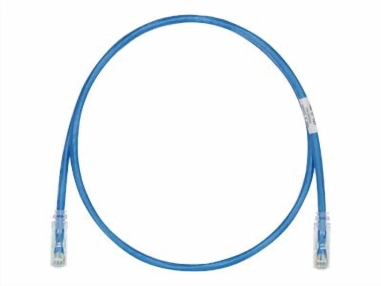 Alt View 4. Panduit - Panduit UTP28SP6BU 6 ft. Cat 6 Blue UTP 28AWG CM LSZH Copper Patch Cord.