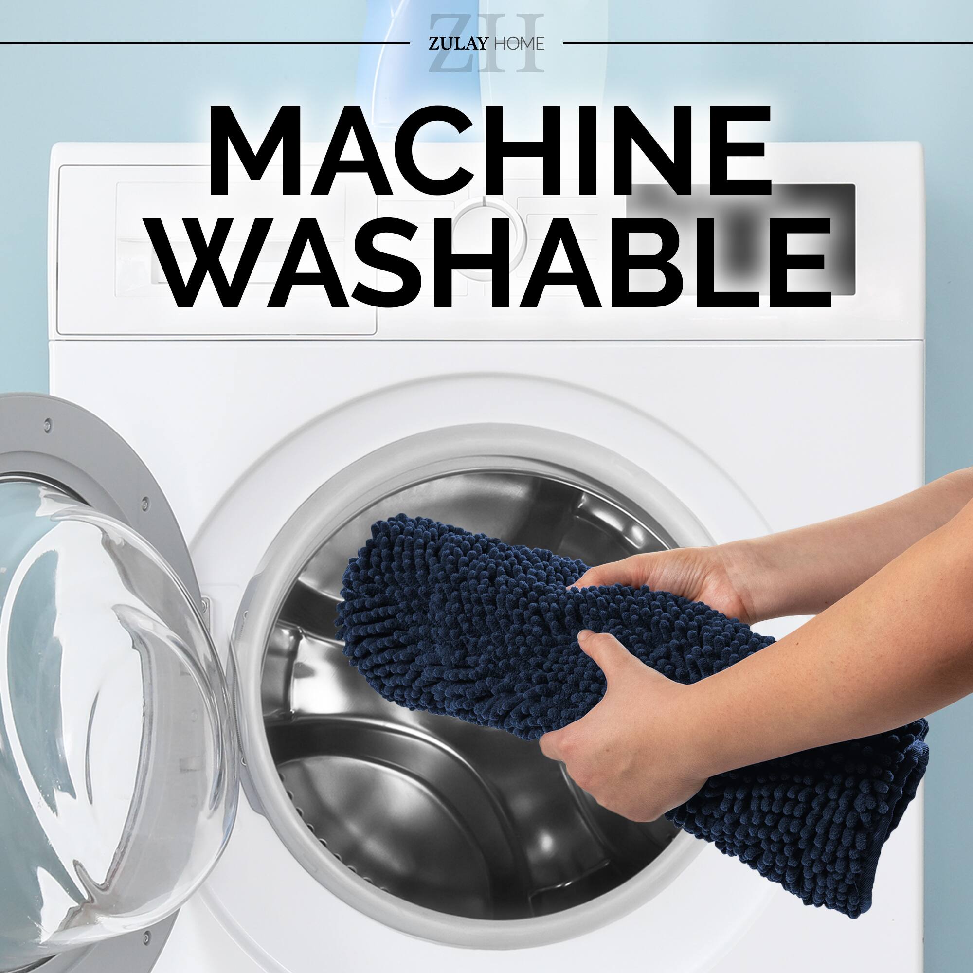 ZULAY HOME  
MACHINE WASHABLE