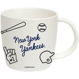 Logo Brands - New York Yankees 18oz. Playmaker Mug - Multicolor