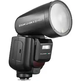 Flashpoint - Zoom Li-Ion X PRO R2 TTL Round Flash for Olympus and Panasonic , Godox V1Pro O
