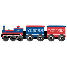 Fan Creations - Los Angeles Dodgers 6'' x 24'' Train Cutout Sign - Multicolor