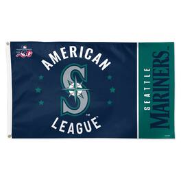 WinCraft - Seattle Mariners 3' x 5' One-Sided America 250 Deluxe Flag - Multicolor