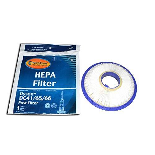 A MUST FOR ALLERGY SUFFERERS

EnviroCare TECHNOLOGICS

HEPA Filter

Dyson® DC41/65/66 Post Filter

1