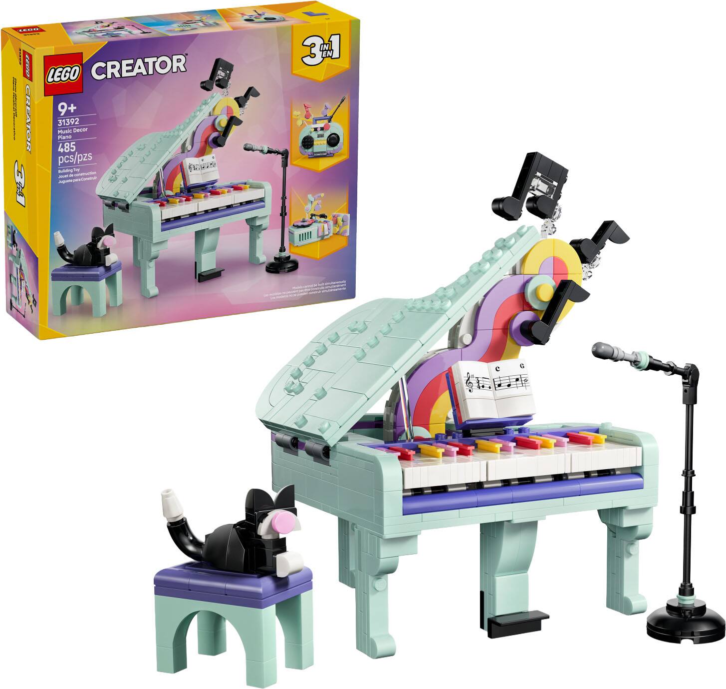 Creator 3 in 1 Music Decor Piano with Cat 31392