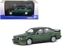 1994 BMW E34 Alpina B10 BiTurbo Alpina 1/43 Diecast Model Car by Solido - Green Metallic