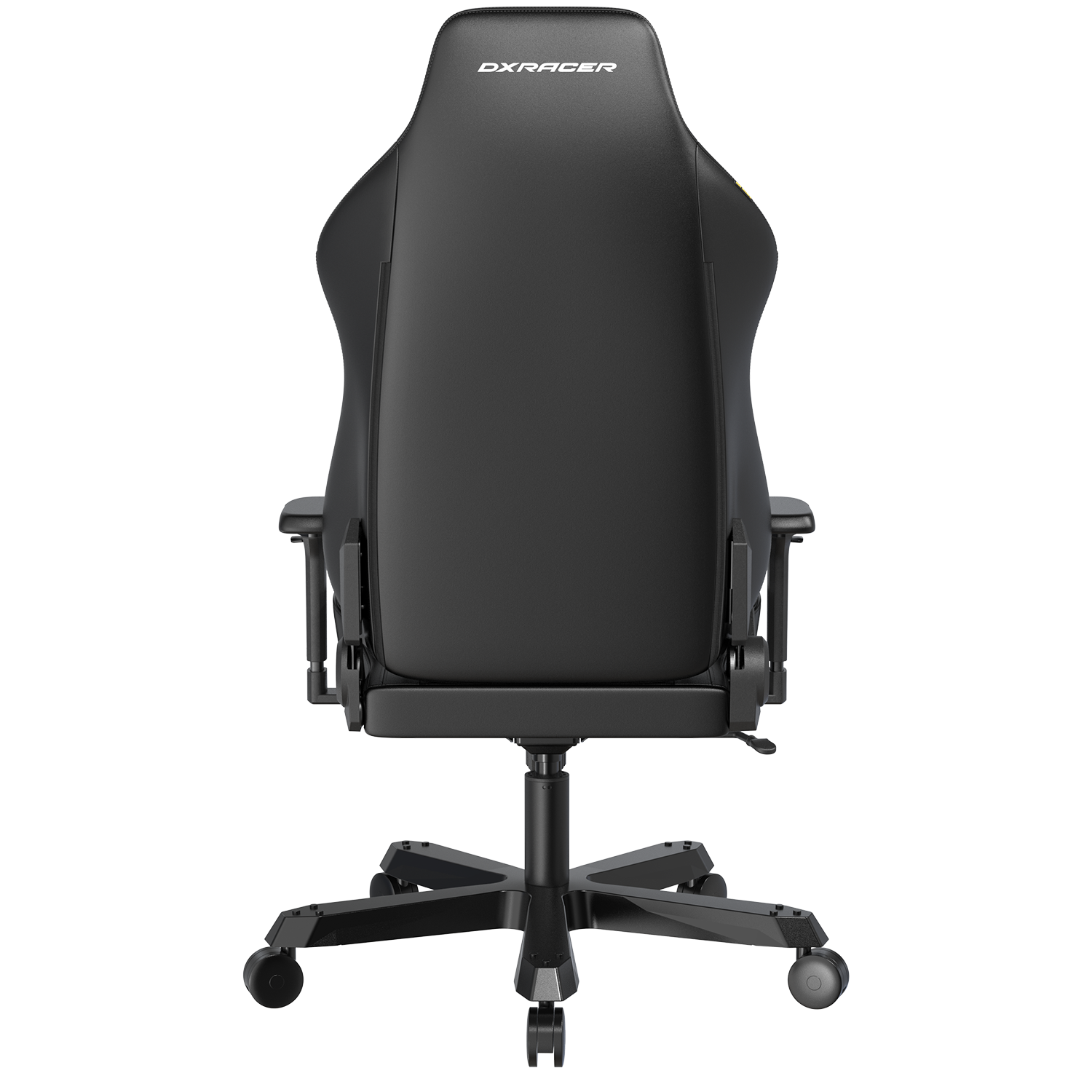 Back. DXRacer - DXRacer Tank Series Gaming Chair – Black, Oversized XXL Ergonomic Design with 4D Armrests & Heavy-Duty Support - Black.