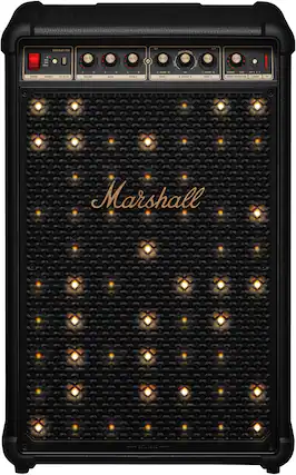 BROMLEY 750
POWER SOURCE USB C
VOLUME BASS TREBLE
INPUT 1 EFFECT INPUT 2
VOLUME 10 GAIN VOLUME 10
DYNAMIC LOUD
SOUND CHARACTER LIGHTS
Marshall