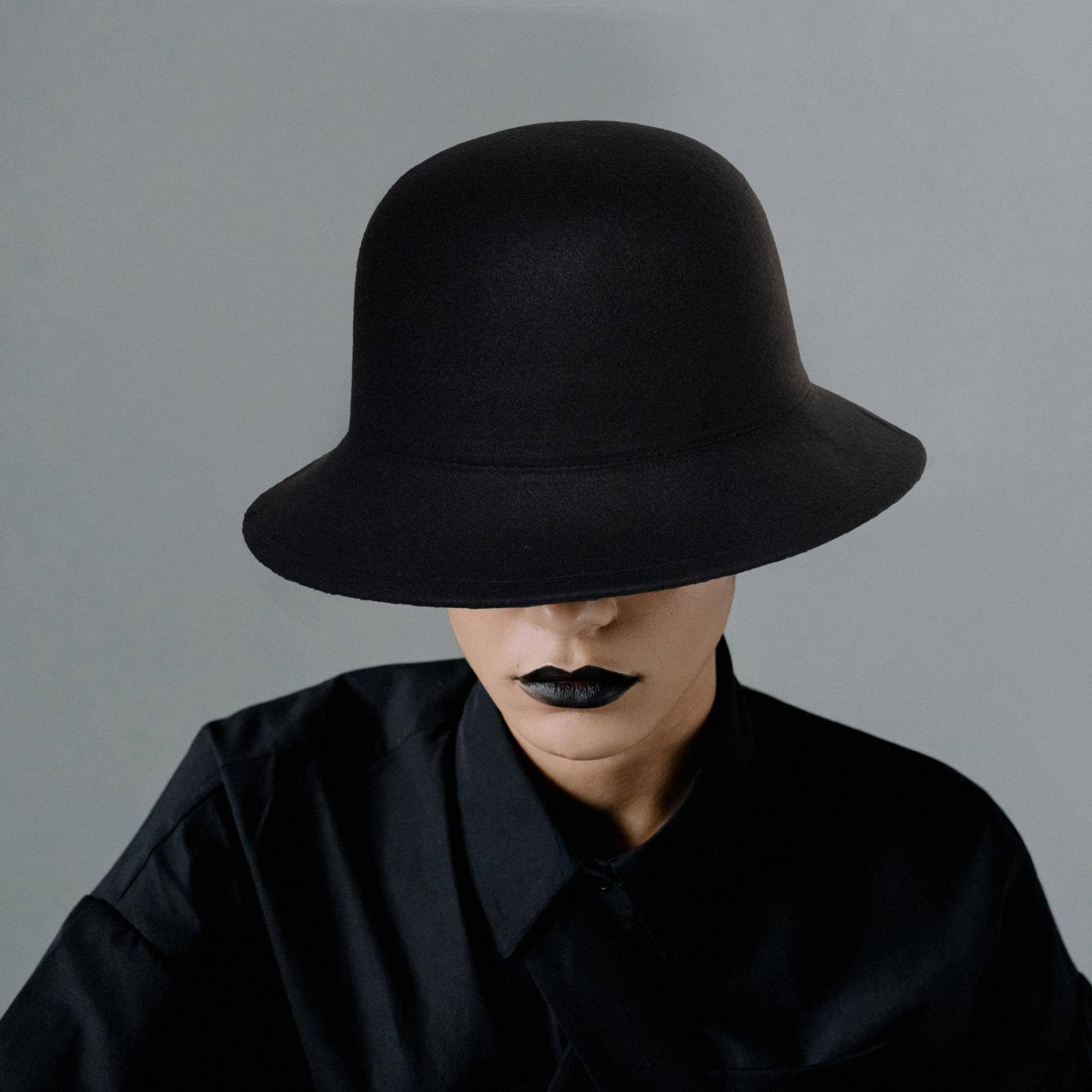 Alt View 1. Underwraps - Black Hip Hop Hat Adult Costume Accessory - Black.