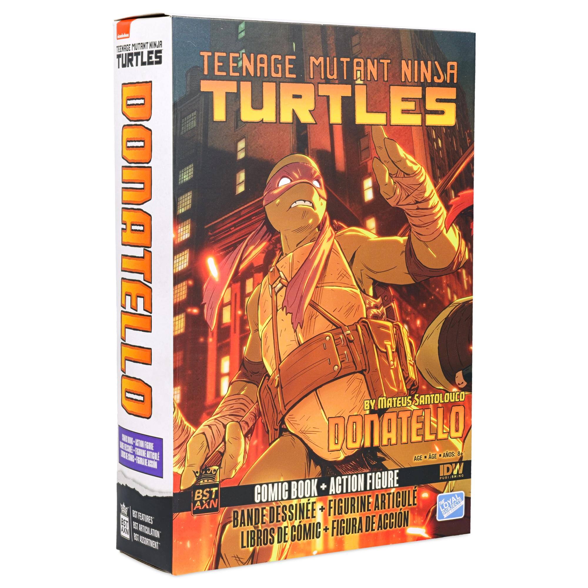 Teenage Mutant Ninja Turtles: Donatello by Mateus Santolouco

Donatello

Comic Book + Action Figure

Bande Dessinée + Figurine Articulée

Libros de Comic + Figura de Acción