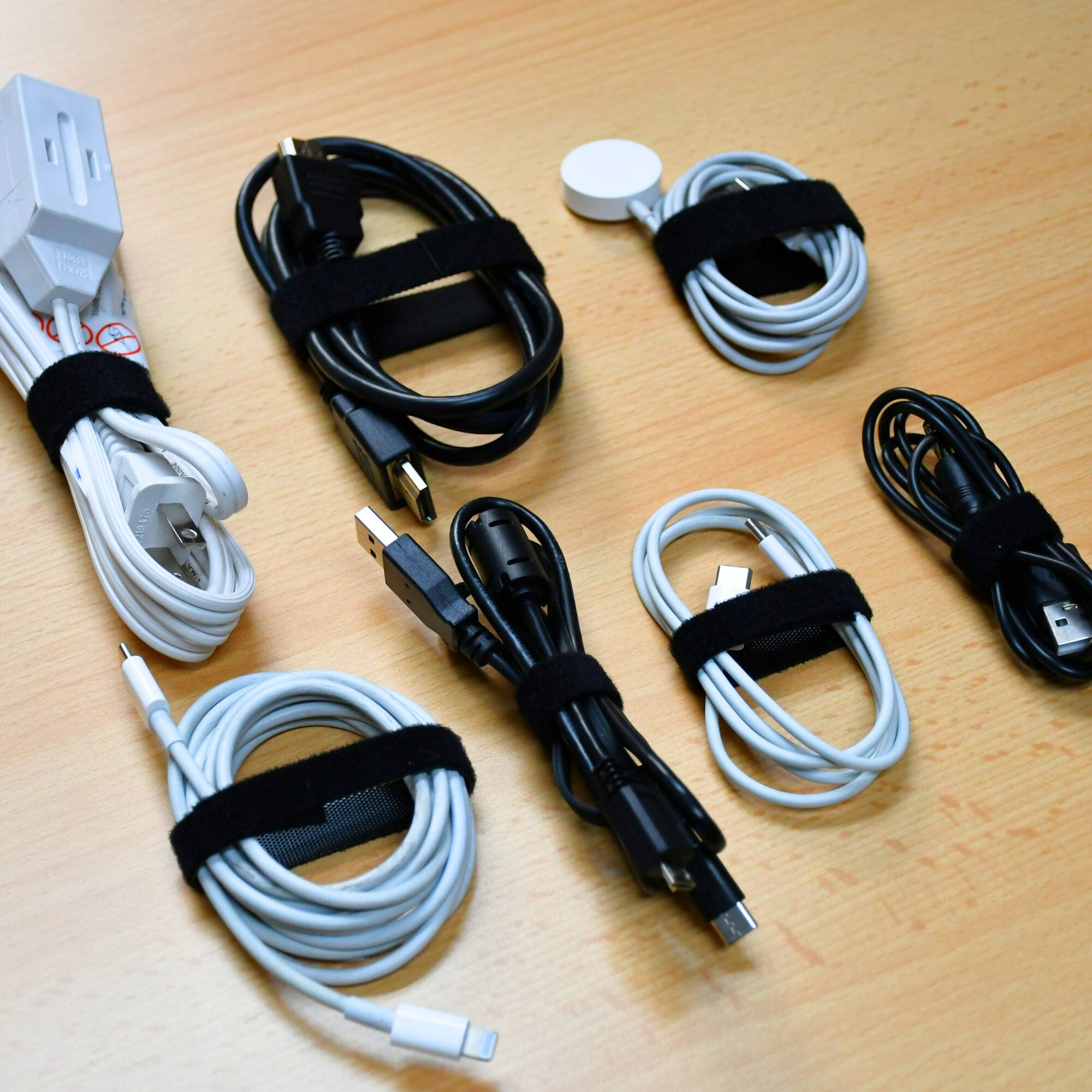 Alt View 3. Grizzly Supply - 3/4” Hook and Loop Continuous Roll 15ft/roll - Black.