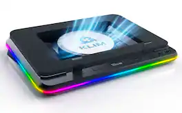 HongFei - Turbofrost MAX - Laptop Cooling Pad, Gaming Laptop Cooler with Powerful Turbofan XL, Fast Cooling, 15.6-17in - RGB