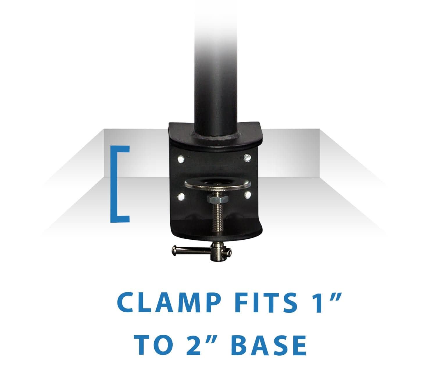CLAMP FITS 1" TO 2" BASE