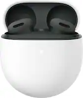 Google - Pixel Buds 2a - Wireless Earbuds with Active Noise Cancellation - Bluetooth Headphones - Hazel - Front_Zoom