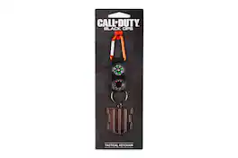 Exquisite Gaming - Call of Duty: Ops 4 Logo & Keychain Compass Set | Includes Thermometer - Black