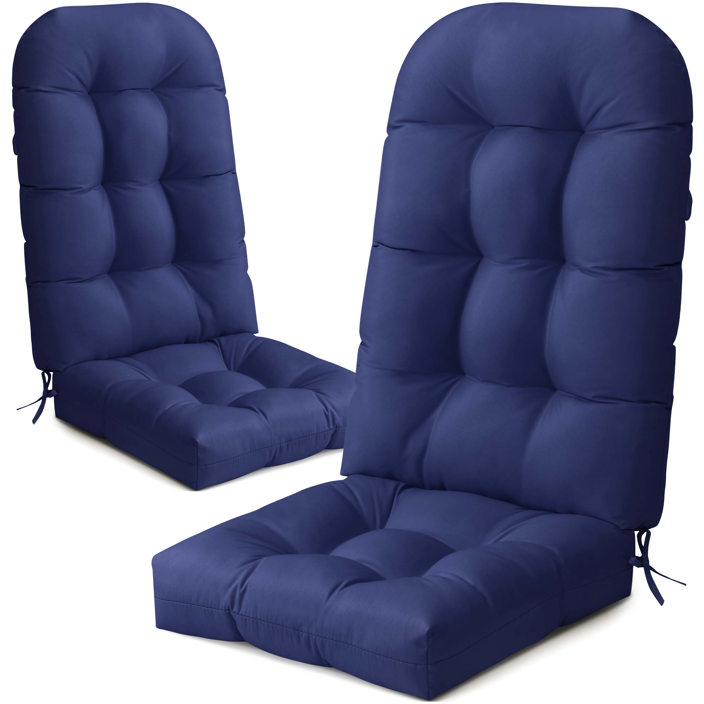 Crestlive Products - Outdoor High Back Adirondack Rocking Chair Cushions Set of 2 - Navy price history on PriceWatchPro