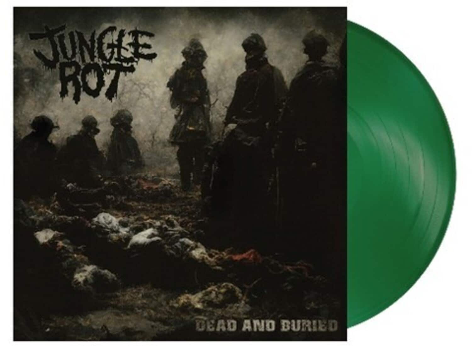 Jungle Rot - Dead & Buried - Green Vinyl   - VINYL LP price history on PriceWatchPro