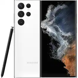 Samsung - Refurbished Excellent - Galaxy S22 Ultra 5G S908U (Fully Unlocked) 256GB - White