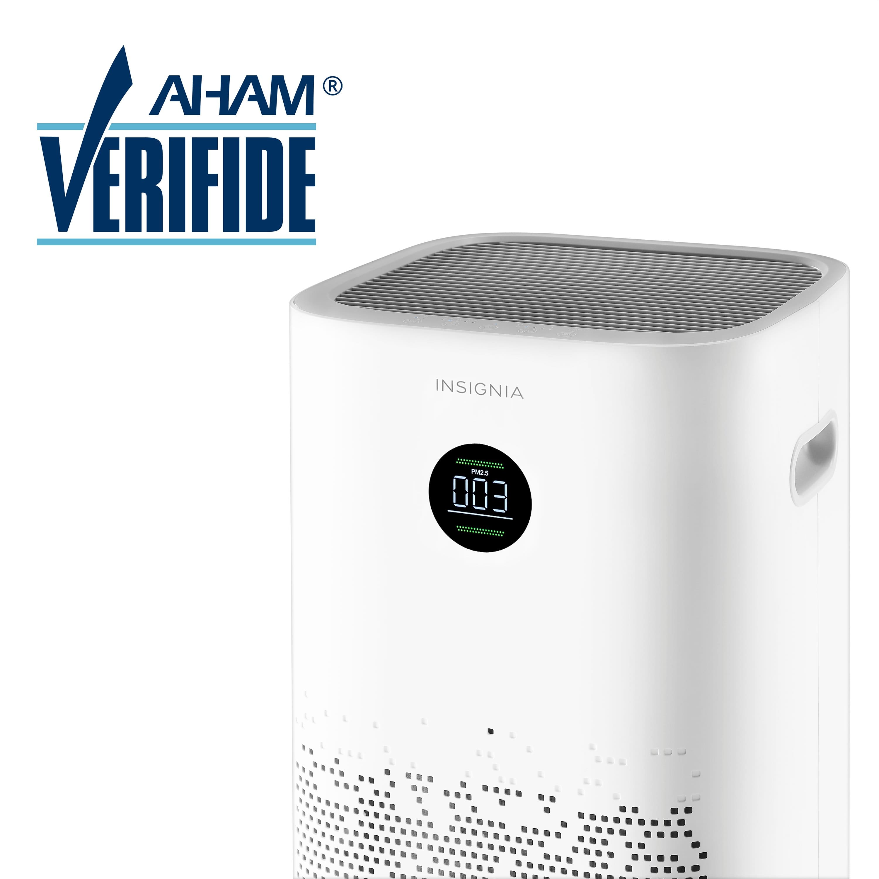 Alt View 13. Insignia™ - 497 Sq. Ft. HEPA Air Purifier - White.