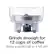 COFFEE MAX - 12
MAX CAFE - 10
Grinds enough for 12 cups of coffee
Enjoy a quick cup or a full pot