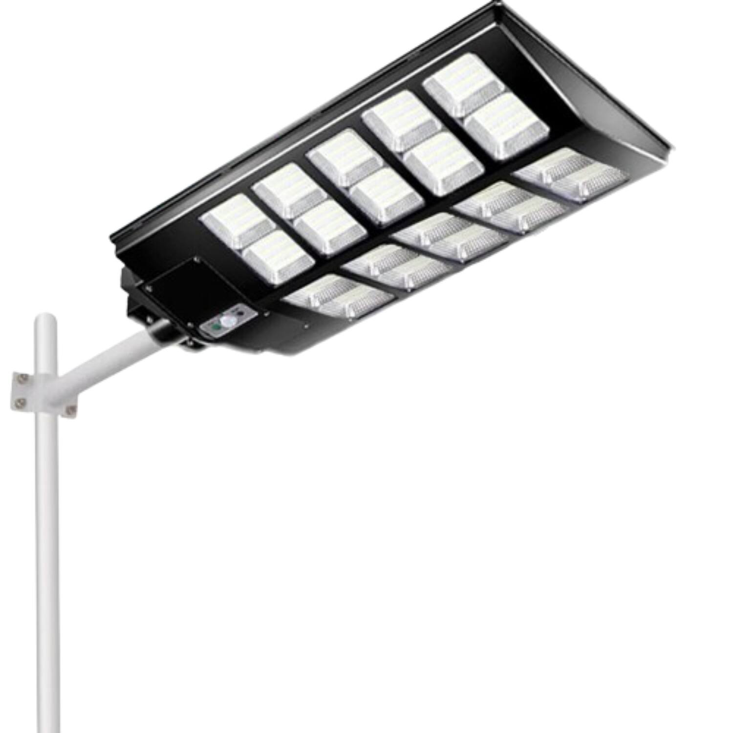 Stock Preferred - 1000W Waterproof LED Solar Flood Light with Motion Sensor & Remote – Outdoor Patio, Garden, and Street Lighting – IP67 - Black