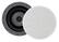 Front. Sonance - VP86R SINGLE SPEAKER - Visual Performance 8" 3-Way In-Ceiling Speaker (Each) - Paintable White.