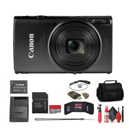 Canon - PowerShot ELPH 360 HS A Digital Camera + 64GB Card + More (International Version)
