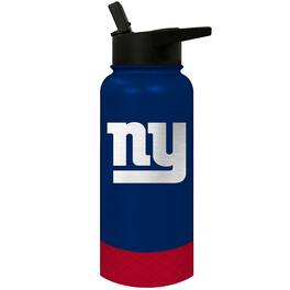 Great American Products - New York Giants 32oz. Logo Thirst Hydration Water Bottle - Multicolor