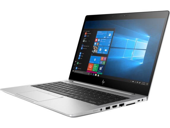 Alt View 3. HP - EliteBook 840 G5 Laptop 14.0 FHD Display (i5-8250U, 16GB, 512GB SSD, Intel UHD 620, Win 11 Pro) - Silver.
